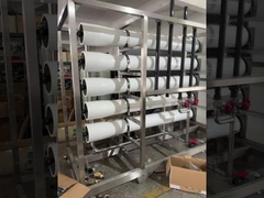 50-1000 m3/ημέρα Σύστημα RO αλμυρού νερού 98% ποσοστό απόρριψης αλατιού