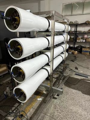 Καλή τιμή Σύστημα βιομηχανικής αντιδραστήρα με μεμβράνη Filmtec με ποσοστό απόρριψης αλατιού 98% σε απευθείας σύνδεση