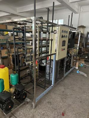Καλή τιμή Αντλίες Grundfos και σύστημα επεξεργασίας νερού EDI UPVC/SS304 με μεμβράνη Filmtec/Toray σε απευθείας σύνδεση