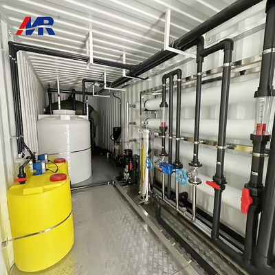 Καλή τιμή Containerized 200m3 Per Day Reverse Osmosis System with 15 kW Power and 380 V Voltage for Borehole Water Treatment σε απευθείας σύνδεση