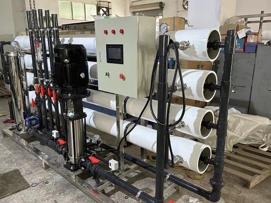 Καλή τιμή Siemens S7 PLC ελεγχόμενο βιομηχανικό σύστημα RO για αστικό νερό σε απευθείας σύνδεση