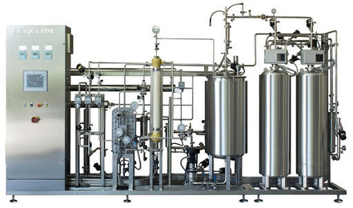 Καλή τιμή Δύο στάδια RO EDI σύστημα με Siemens S7 PLC έλεγχο και 5-15kw κατανάλωση ενέργειας σε απευθείας σύνδεση
