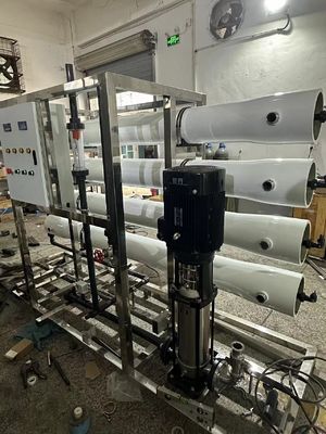 Καλή τιμή 150PSI-300PSI Υπέρ πίεσης Σύστημα RO νερού αλμυρού με ποσοστό ανάκτησης 75% σε απευθείας σύνδεση