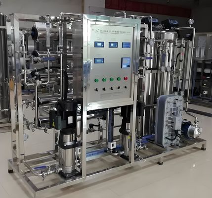Καλή τιμή Σύστημα 18kw RO EDI με αντλίες Grundfos και έλεγχο PLC Siemens σε απευθείας σύνδεση