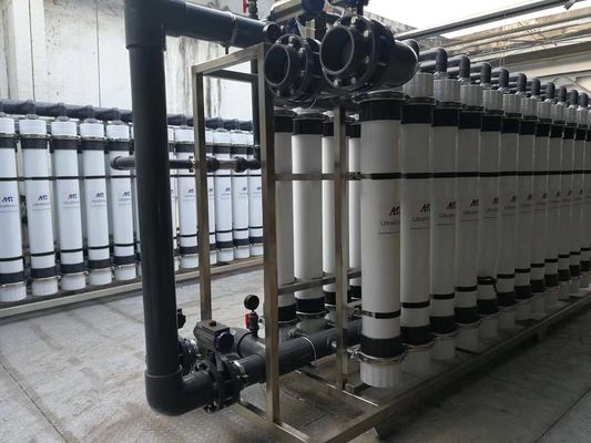 Καλή τιμή 99% ποσοστό αφαίρεσης θολούτητας Σύστημα υπερυσοκόλλησης με χωρητικότητα 100m3/ώρα και προεπεξεργασία σε απευθείας σύνδεση